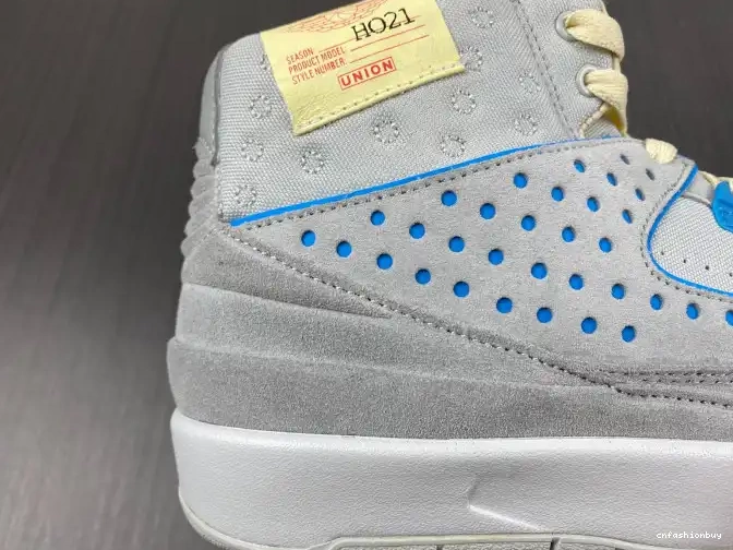 Union Jordan Grey Fog Retro 2 DN3802-001 0515